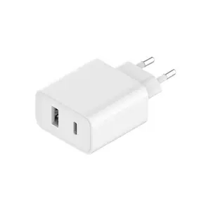 Incarcator retea Xiaomi Mi 33W Wall, 1 x USB Type-A, 1 x USB Type-C (Alb)