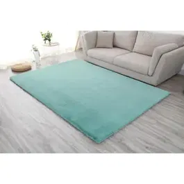 Covor Heinner shaggy, soft, blanita, 50x90 cm (Turcoaz)