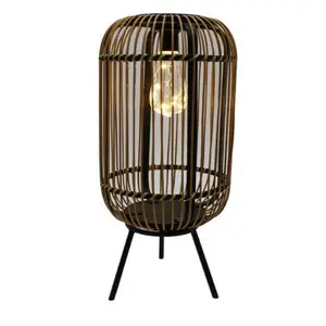 Lampa solara decorativa FLINK FK-LS-HSL303, 10 LED-uri, Lumina calda (Maro)