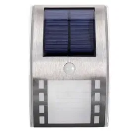 Lampa solara cu senzor de miscare FLINK FK-LS-7451B, 50 Lumeni, 4 LED-uri, IP44 (Argintiu)