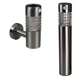 Lampa solara cu senzor de miscare FLINK FK-FS-029, 3 LED-uri, Lumina calda, 50 lumeni, IP44 (Argintiu)