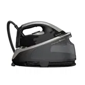 Statie de calcat TEFAL Express Easy SV6140E0, 2200W, 380g/min, 1.7 L, Talpa ceramica (Negru/Gri)