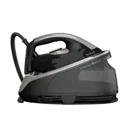Statie de calcat TEFAL Express Easy SV6140E0, 2200W, 380g/min, 1.7 L, Talpa ceramica (Negru/Gri)
