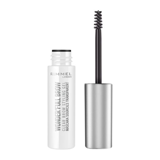 Mascara de sprancene Wonder`full Brow Gel 001 Clear, 12.1g, Rimmel London