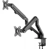 Suport monitor birou Neomounts FPMA-D650DBLACK, 17"-27", 7 Kg monitor (Negru)