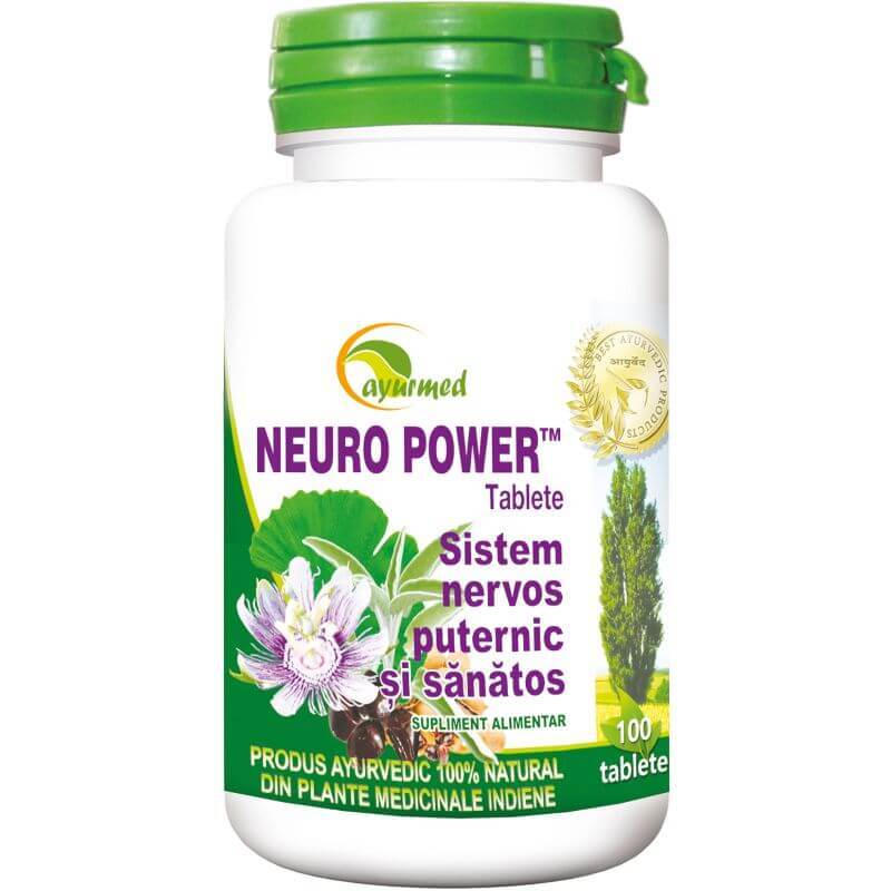 Neuro Power, 100 tablete, Ayurmed