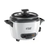 Aparat de gatit orez Russell Hobbs Small 27020-56, 200 W, 0.4 L, Mentinere automata la cald (Alb/Negru)