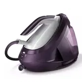 Statie de calcat Philips PSG8050/30, 1.8 L, Rezervor detasabil, Oprire automata Sistem Easy De-Calc (Alb/Mov)