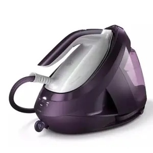 Statie de calcat Philips PSG8050/30, 1.8 L, Rezervor detasabil, Oprire automata Sistem Easy De-Calc (Alb/Mov)