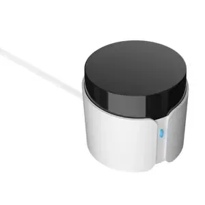 Telecomanda inteligenta BroadLink RM4C Pro, IR, Wi-Fi, Control aplicatie, Integrare cu asistenti vocali (Alb/Negru)