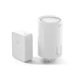 Kit cap termostatic cu hub pentru calorifer Meross MTS150H, Control aplicatie, Wi-Fi (Alb)