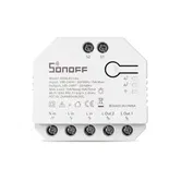 Releu Sonoff Dual R3 Lite cu 2 canale, Programari, Wi-Fi 2.4 GHz (Alb)