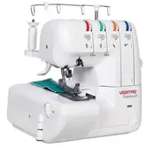 Masina de surfilat Veritas Elastica II, 1100 imp/min (Alb)