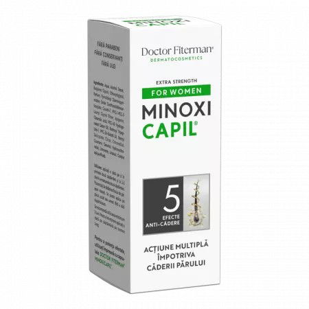 Spray impotriva caderii parului femei Minoxicapil, 60 ml, Doctor Fiterman