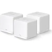 Sistem Mesh Wi-Fi Mercusys Halo H30G, AC1300, Dual-Band, MU-MIMO, Seamless Roaming, Control Parental, cu acoperire pentru intreaga casa, 3 buc (Alb)
