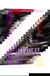Vopsea de par permanenta Saten Cenusiu Inchis 3/1 Color Perfect, 135ml, Wella
