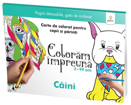 Colorăm împreună - Câini