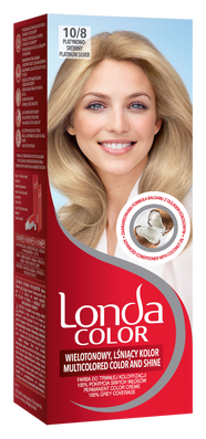 Vopsea de par permanenta 10/8 Platinum Silver, 110ml, Londa Professional