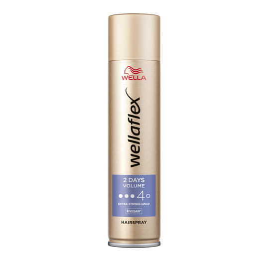 Fixativ cu grad de fixare 4 2Days Volume Extra Strong Wellaflex, 250ml, Wella