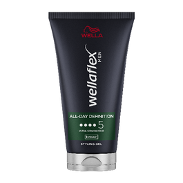 Gel pentru par cu grad de fixare 5 Men All-Day Definition Wellaflex, 150ml, Wella