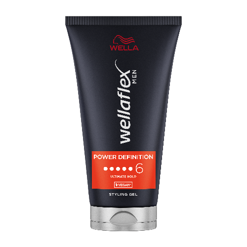 Gel pentru par cu grad de fixare 6 Men Power Definition Wellaflex, 150ml, Wella