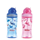 Pahar Flip It cu pai +4 ani, 360ml, Nuby
