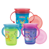 Wonder Cup decorat cu manere 360 grade +6 luni, 240ml, Nuby