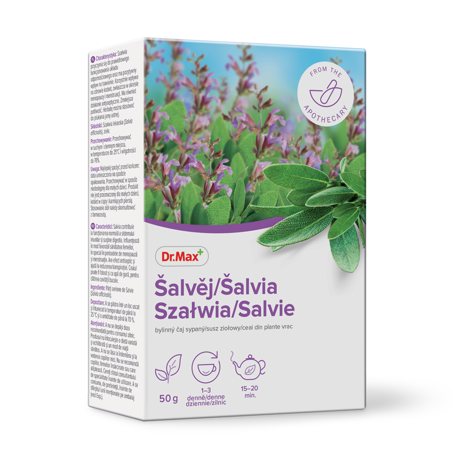 Dr. Max Ceai de salvie, 50g
