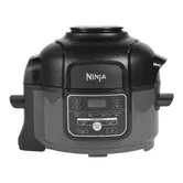 MultiCooker Ninja Foodi MINI OP100EU, 6-in-1, 4.7 L, Oala electrica sub presiune si friteuza cu aer (Negru/Gri)