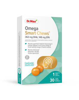 Dr. Max Omega Smart Chews, 30 jeleuri
