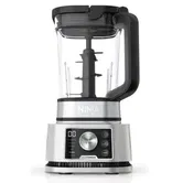 Blender Ninja Foodi Power Nutri 3-in-1 CB350EU, Motor cu cuplu inteligent, 6 programe Auto-IQ, 1200 W, Bol 2.1 L, Cana 700 ml, Bol 400 ml (Negru/Argintiu)