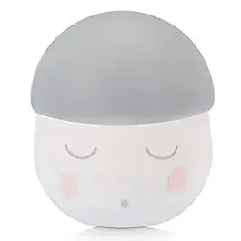 Lampa de veghe Babymoov Squeezy, Autonomie 200 ore, Timer 30 minute (Alb/Gri)