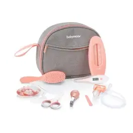 Set pentru ingrijire Babymoov Peach, 9 Piese (Alb/Roz)