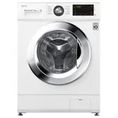 Masina de spalat rufe cu uscator LG F4J3TM5WE, 8 kg spalare, 5 kg uscare, 1400 rpm, Direct Drive, SmartDiagnosis, Clasa D (Alb)