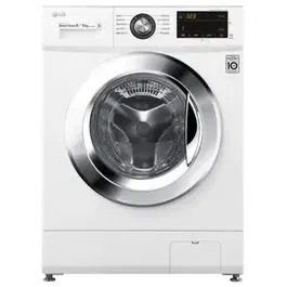 Masina de spalat rufe cu uscator LG F4J3TM5WE, 8 kg spalare, 5 kg uscare, 1400 rpm, Direct Drive, SmartDiagnosis, Clasa D (Alb)