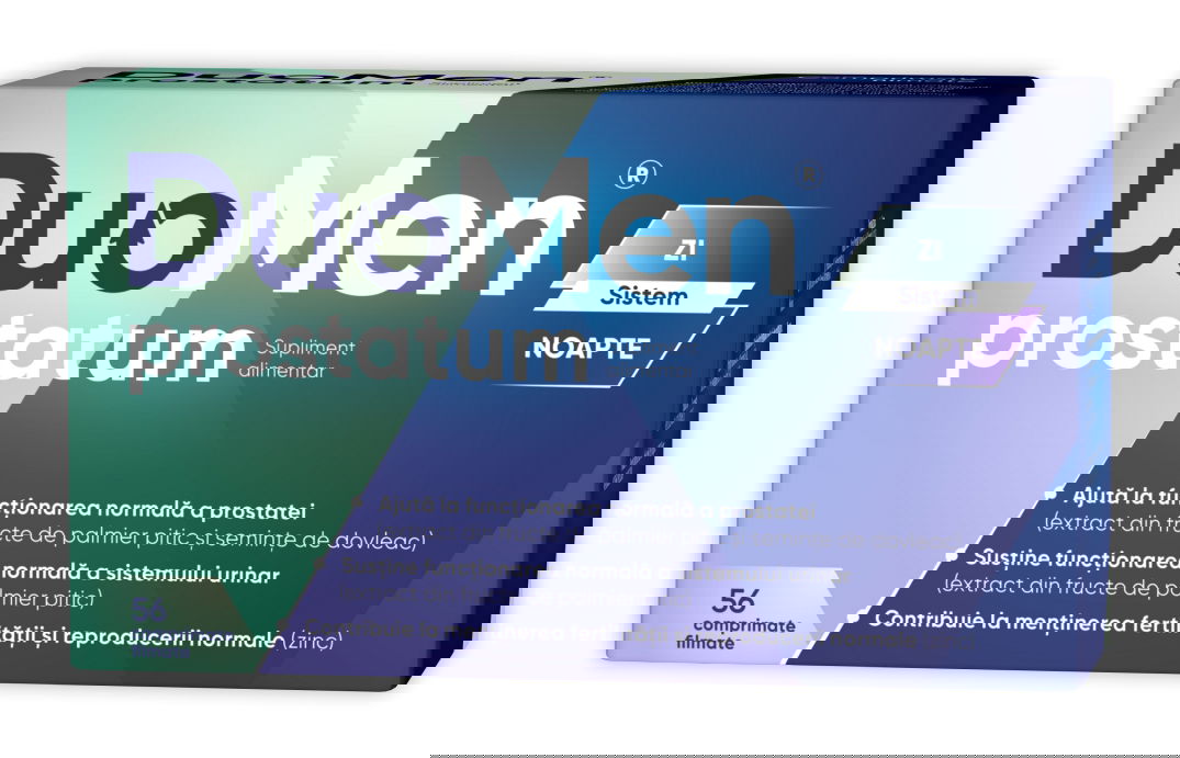 DuoMen Prostatum, 56 comprimate filmate, Zdrovit