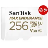 Card de memorie Sandisk MAX Endurance microSDXC, 256GB, Clasa 10, UHS-I U3 + Adaptor SD