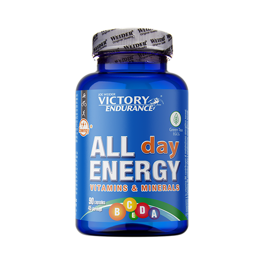 Complex de multivitamine si minerale capsule All Day Energy, 90 capsule, Weider