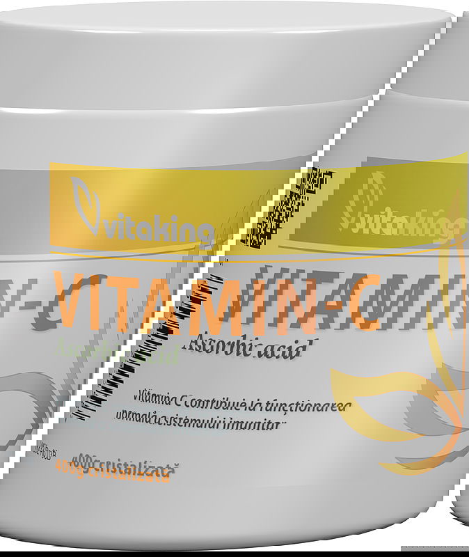 Vitamina C cristalizata, 400g, Vitaking