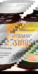 Vitamina C 1000mg cu macese, 30 comprimate, Vitaking