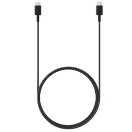 Cablu date Samsung EP-DX310JBEGEU, USB Type-C la USB Type-C, 1.8m, 3A (Negru)