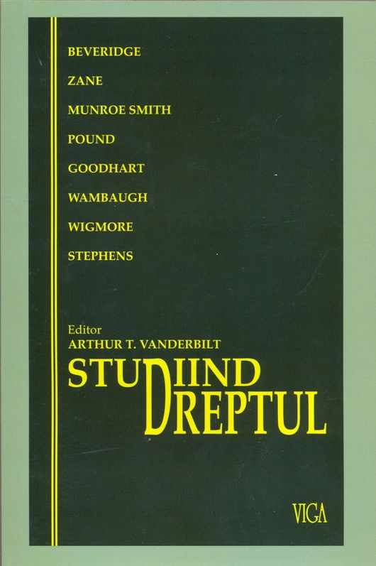 Studiind dreptul | Arthur T. Vanderbilt