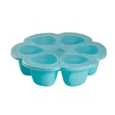 Recipient ermetic silicon multiportii, Beaba Blue