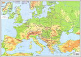 Plansa harta Europa A4 fata/verso |