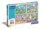 Puzzle Clementoni, 4 in 1, Peppa Pig, 12 16 20 24 piese