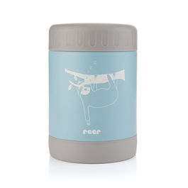 Cutie termica de mancare din otel inoxidabil Colour Design Albastru, 300ml, Reer