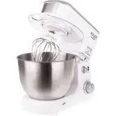 Mixer planetar Adler AD4216, 1000W, 6 viteze, capacitate bol 4l, Alb/Inox