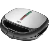 Sandwich maker multifunctional Adler AD3040, 1200W, 5-in-1 (Negru/Argintiu)