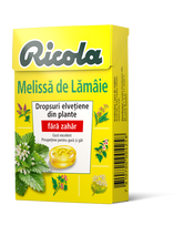 Dropsuri din plante Lemon Mint, 40g, Ricola