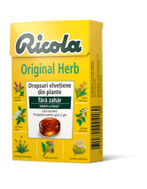 Dropsuri din plante Original Herbs, 40g, Ricola